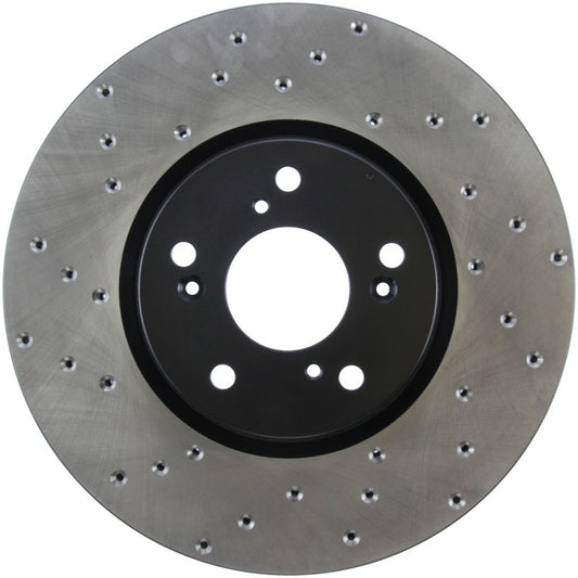 StopTech 04-08 Acura TL/TL-S Brembo Drilled Right Front Rotor - awdtuningtx