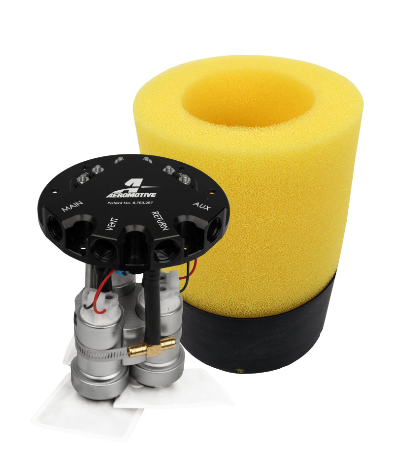 Aeromotive Fuel Pump - Phantom Trifekta Universal In-Tank - 450lph - 6-10in Depth - awdtuningtx