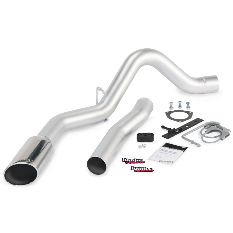 Banks Power 11-14 Chev 6.6L LML ECLB/CCSB/CCLB Monster Exhaust Sys - SS Single Exhaust w/ Chrome Tip - awdtuningtx