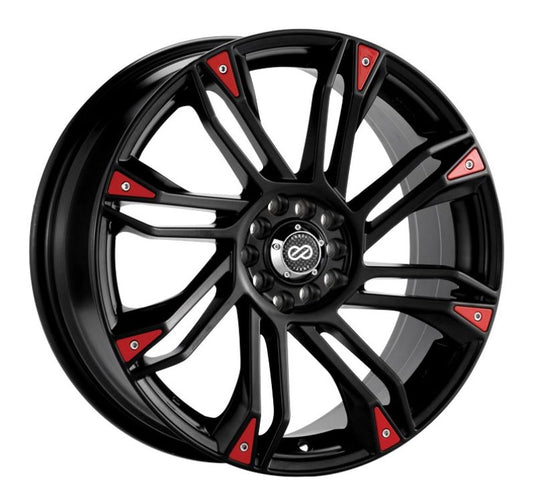 Enkei GW8 17x7 4x100/114.3 42mm Offset 72.6 Bore Matte Black Wheel - awdtuningtx