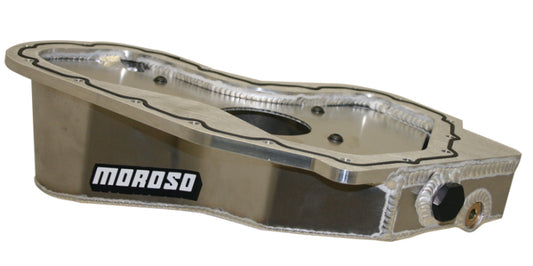 Moroso Lotus/Toyota 2GR-FE/Z Road Race Baffled Wet Sump 6.25qt Stock Depth Aluminum Oil Pan - awdtuningtx