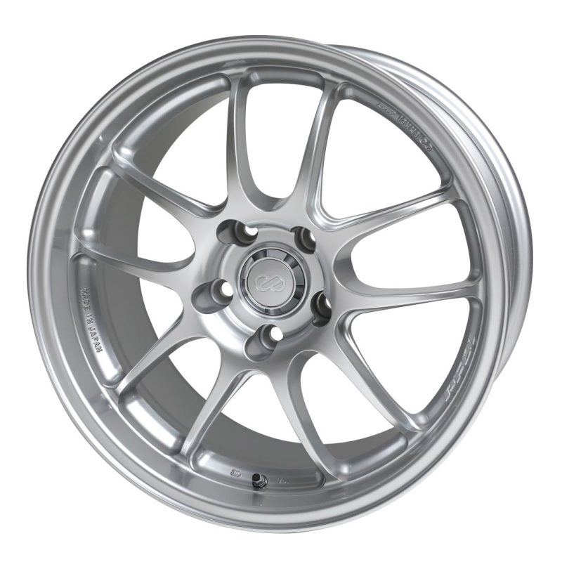 Enkei PF01 16x7 4x100 43mm Offset Silver Wheel Honda & Acura 4-Lug - awdtuningtx