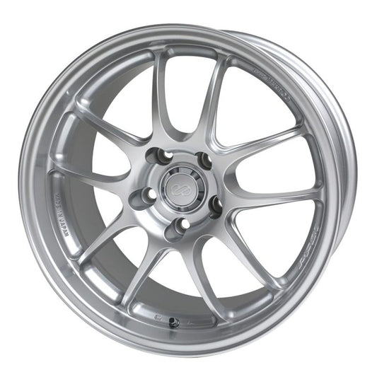Enkei PF01 16x7 4x100 43mm Offset Silver Wheel Honda & Acura 4-Lug - awdtuningtx