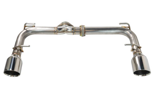 Remark 2022+ Subaru BRZ/Toyota GR86 Axle Back Exhaust w/Stainless Steel Double Wall Tip - awdtuningtx
