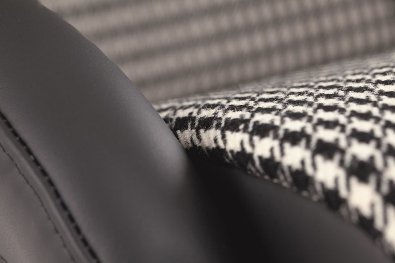 Recaro Classic LS Seat - Black Leather/Pepita Fabric - awdtuningtx
