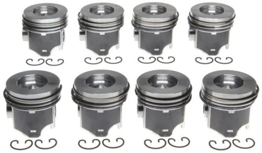 Mahle OE Dodge Eagle HEMI 5.7L 0.50MM 2009-12 Dodge Charger Challenger Durango Piston Set (Set of 8) - awdtuningtx