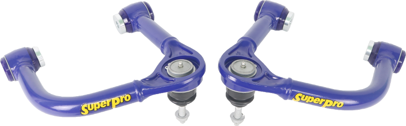 SuperPro 21-23 Ford Bronco Front Upper Control Arm Set - awdtuningtx