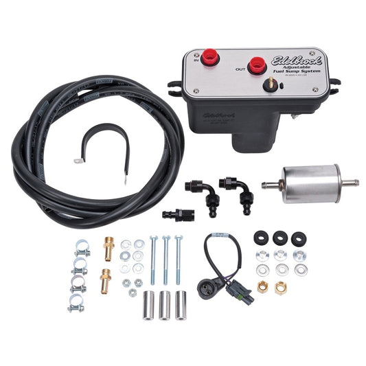 Edelbrock Fuel System Universal Fuel Sump Module Adjustable 255 LPH - awdtuningtx