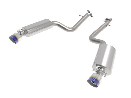 aFe Lexus IS350 14-22 V6-3.5L Takeda Axle-Back Exhaust System- Blue Tip - awdtuningtx