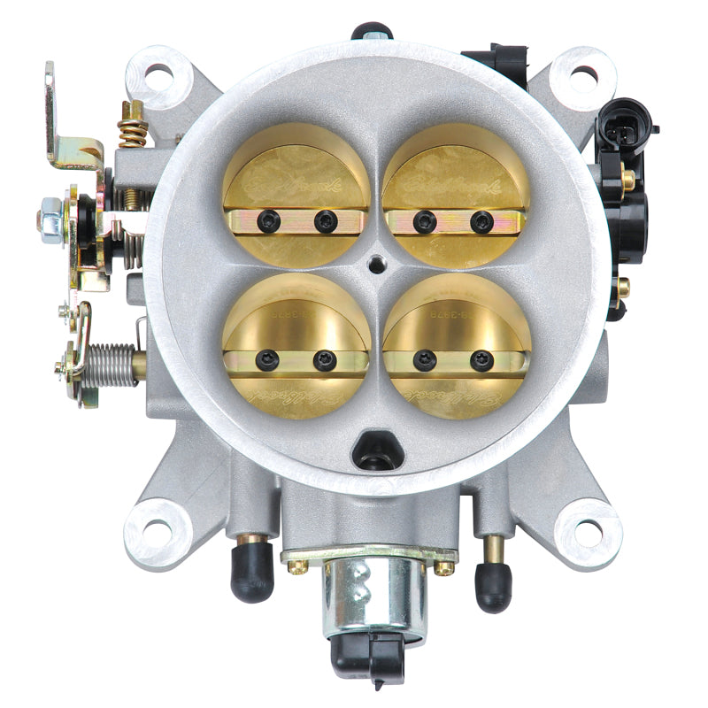 Edelbrock Throttle Body Victor EFI 4-Barrel 4150 Style Flange 1.75In Bores Die Cast - awdtuningtx