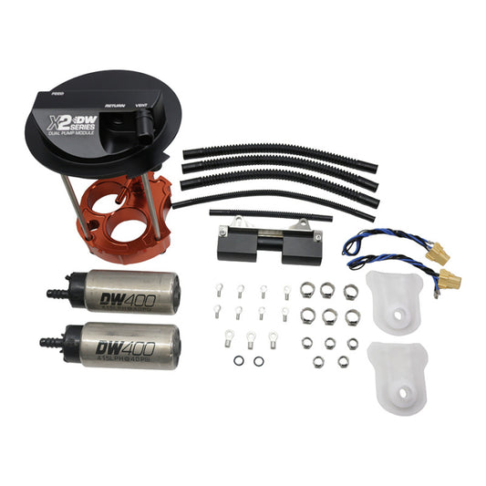 DeatschWerks 16-19 Cadillac CTS-V / 16-22 Camaro SS X2 Series Fuel Pump Module With Dual DW400 Pumps - awdtuningtx