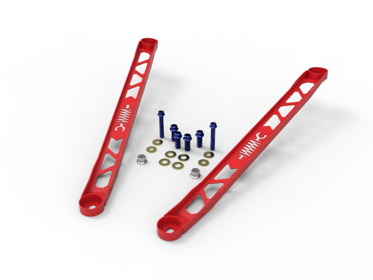 aFe CONTROL 304 Stainless Steel Front Suspension Strut Brace Red - Toyota GR Supra (A90) 20-21 - awdtuningtx