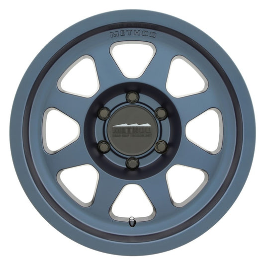 Method MR701 17x8.5 0mm Offset 6x5.5 106.25mm CB Bahia Blue Wheel - awdtuningtx