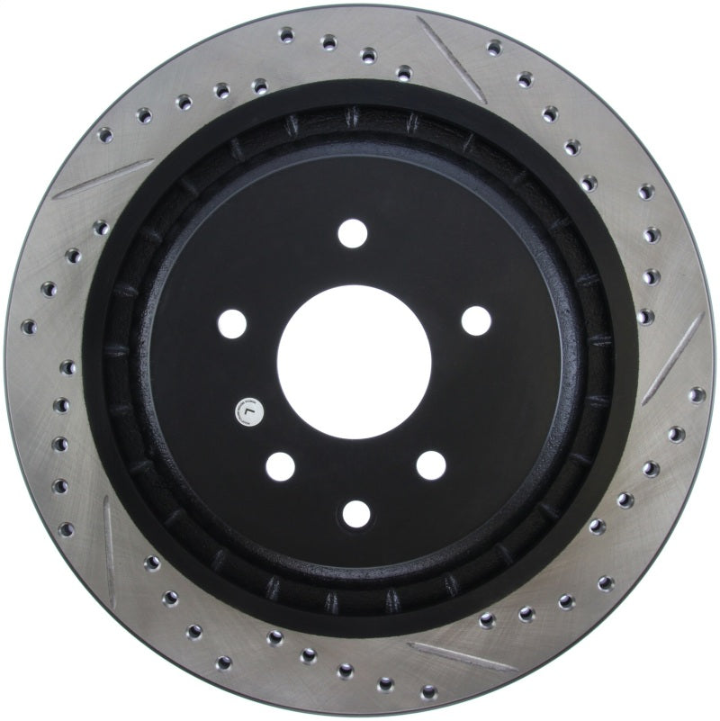 StopTech Infiniti G37 / Nissan 370Z SportStop Slotted & Drilled Rear Left Rotor - awdtuningtx