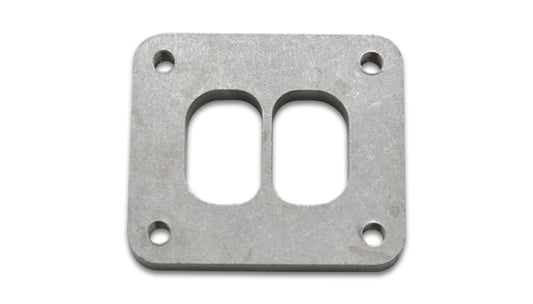 Vibrant Divided Turbo Inlet Flange for Borg Warner S-Series Divided T4 - 304 Stainless Steel - awdtuningtx