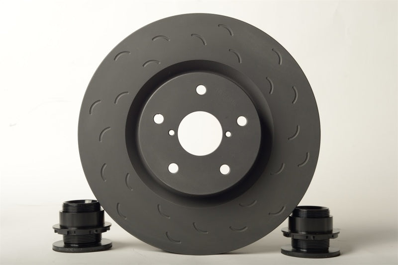 Hawk Talon 2005 Saab 9-2X Aero Slotted-Only Front Brake Rotor Set - awdtuningtx