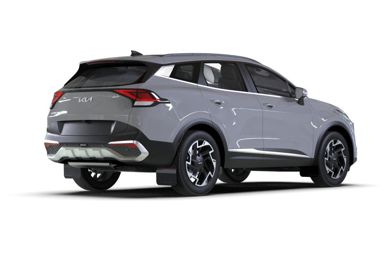 Rally Armor 23-24 Kia Sportage Black UR Mud Flap w/ Red Logo - awdtuningtx