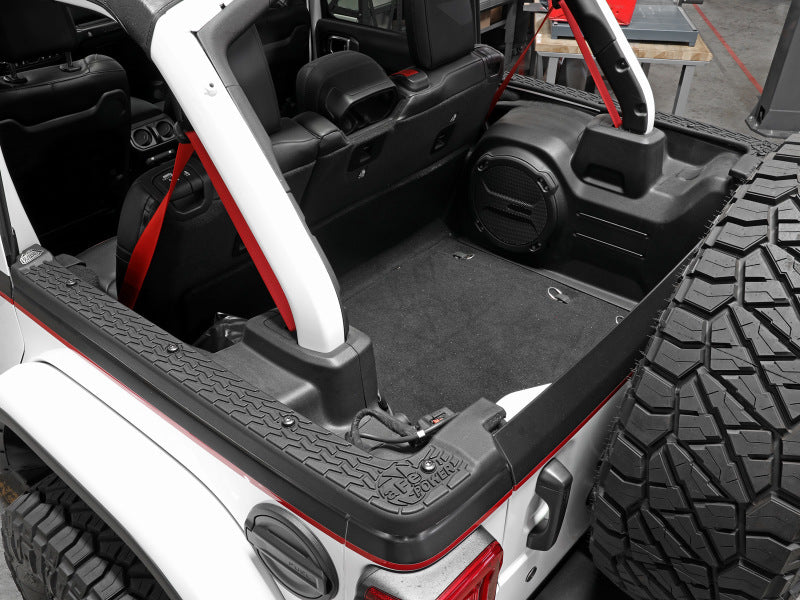 aFe 18-22 Jeep Wrangler JL (4-Door Models w/ 3-Piece Hard-Top Only) Terra Guard Tub Rail Covers - awdtuningtx