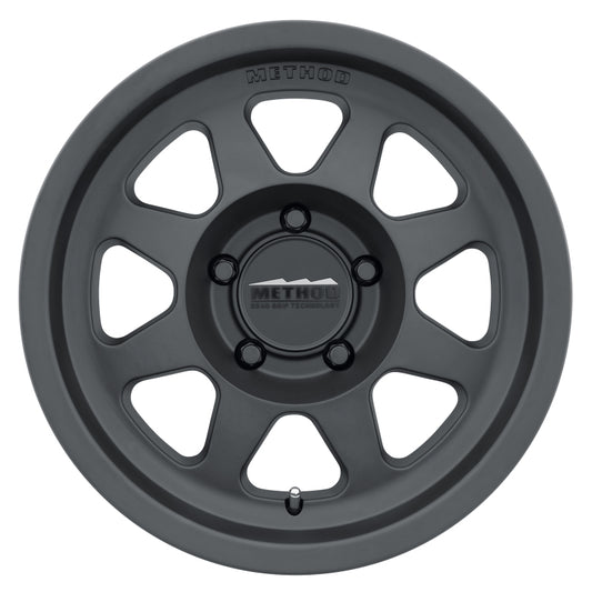 Method MR701 16x8 0mm Offset 5x120 72.6mm CB Matte Black Wheel - awdtuningtx