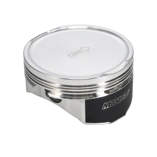 Manley Chrysler Hemi 6.4L +.005in Oversize/4.095in Bore -5.0cc Dish Platinum Series Pistons - awdtuningtx
