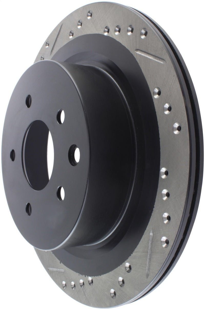 StopTech 06-07 350Z / 05-07 G35 / 06-07 G35X SportStop Slotted & Drilled Rear Right Rotor - awdtuningtx