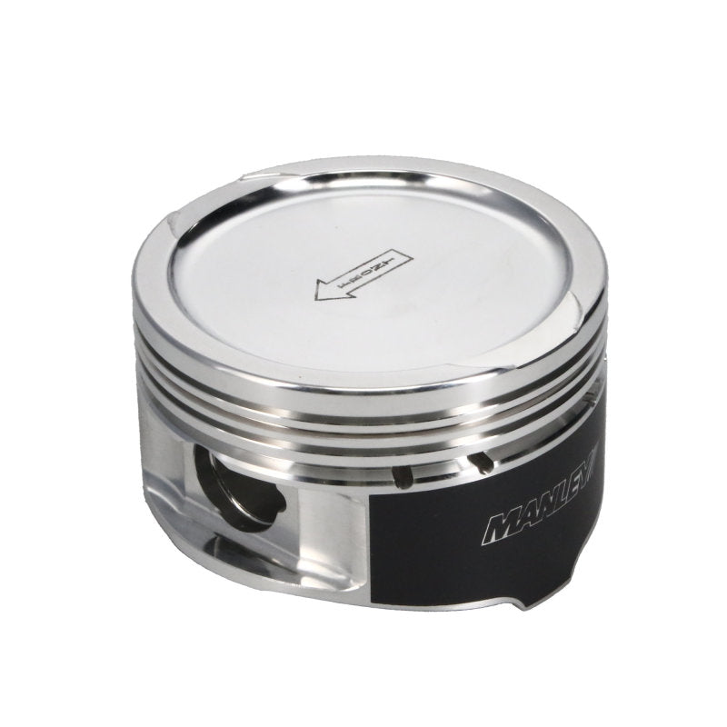 Manley Ford 4.6L/5.4L (3Valve) 3.572 Bore 6.5cc Platinum Series Dish Piston Set - awdtuningtx