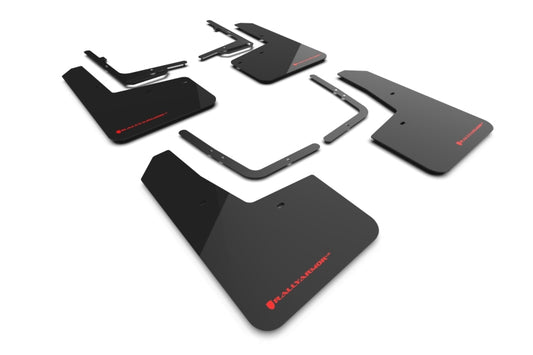 Rally Armor 21-23 Ford F-150 Raptor Black UR Mud Flap w/ Red Logo - awdtuningtx