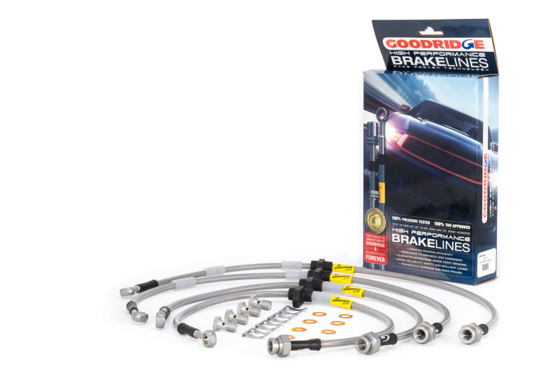 Goodridge 91-95 Acura Legend Stainless Steel Brake Lines - awdtuningtx