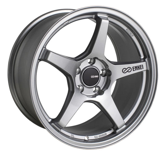 Enkei TS-5 17x8 5x100 45mm Offset 72.6mm Bore Storm Grey - awdtuningtx