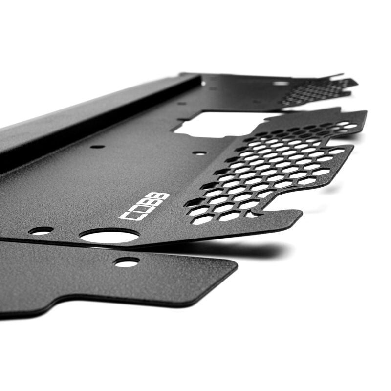 Cobb 21-23 Ford F-150 EcoBoost Radiator Shroud - Wrinkle Black - awdtuningtx