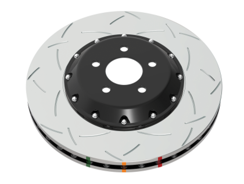 DBA 2022+ Subaru WRX (w/STI Brembo 4 Piston Caliper) 5000 Series 2 Piece Slotted Front Brake Rotor - awdtuningtx