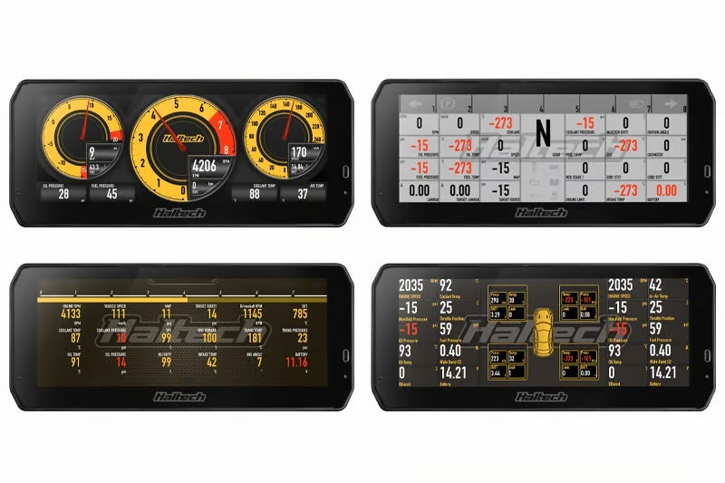 Haltech uC-10 10in Digital Dash Kit w/Cables & Accessories - awdtuningtx