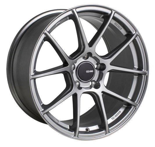 Enkei TS-V 18x8 5x112 45mm Offset 72.6mm Bore Storm Grey Wheel - awdtuningtx