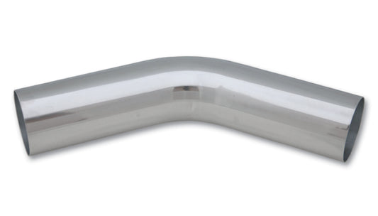 Vibrant 3.25in O.D. Universal Aluminum Tubing (45 Degree) 3.25in CLR 5in Leg Length - awdtuningtx