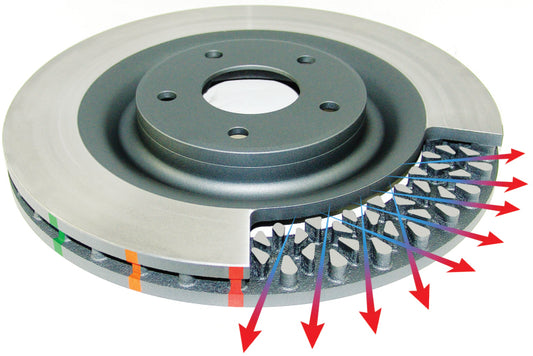 DBA 08-16 Dodge Challenger SRT8 Front 4000 Series Plain Rotor - awdtuningtx