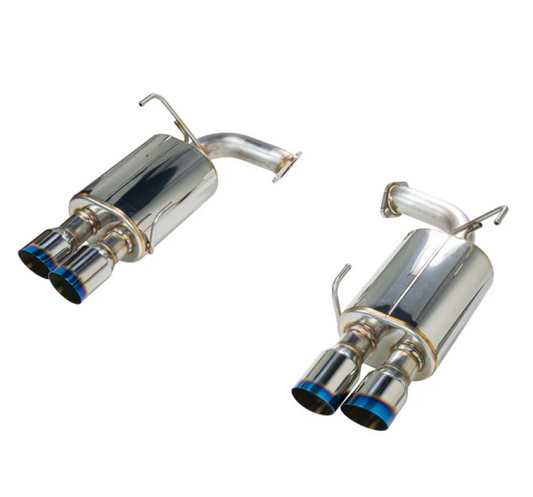 Remark 2022+ Subaru WRX VB Axle Back Exhaust w/Burnt Stainless Steel Single Wall Tip - awdtuningtx