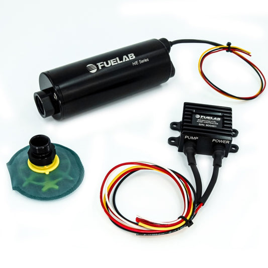 Fuelab In-Tank Twin Screw Brushless Fuel Pump Kit w/Remote Mount Controller/65 Micron - 550 LPH - awdtuningtx