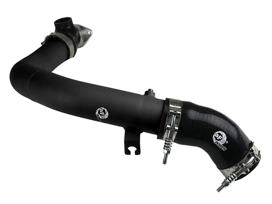 aFe BladeRunner 2.5in Aluminium Hot Side Charge Pipe 15-20 Subaru WRX 2.0T - Black - awdtuningtx