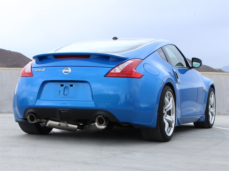 aFe Takeda 2.5inch SS Exhaust Cat-Back 09-13 Nissan 370Z V6 3.7L Polished Tips - awdtuningtx