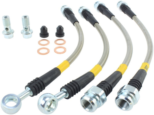 StopTech 07-13 Acura MDX Rear SS Brake Lines - awdtuningtx
