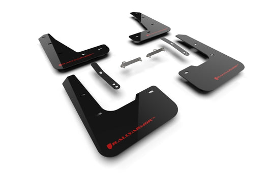 Rally Armor 2024+ Hyundai Elantra N Line Black Mud Flap w/ Red Logo - awdtuningtx