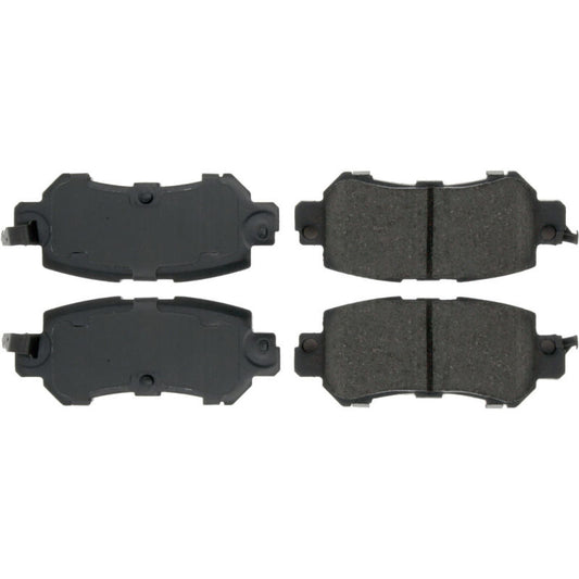 PosiQuiet 01-05 Lexus IS300/ 93-05 GS300/98-00 GS400/01-05 GS430/02-10 SC430 Front Ceramic Brake Pad - awdtuningtx