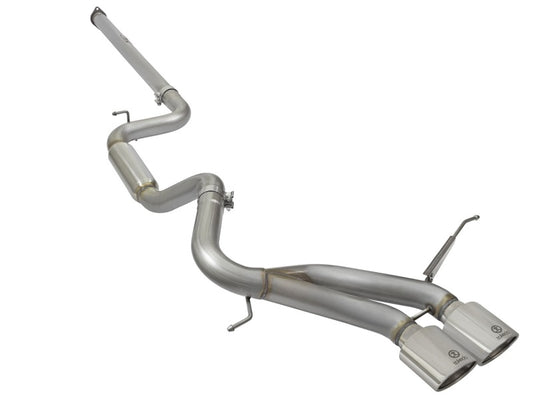 aFe POWER Takeda 3in 304 SS Cat-Back Exhaust w/ Polished Tips 13-17 Ford Focus ST L4-2.0L (t) - awdtuningtx