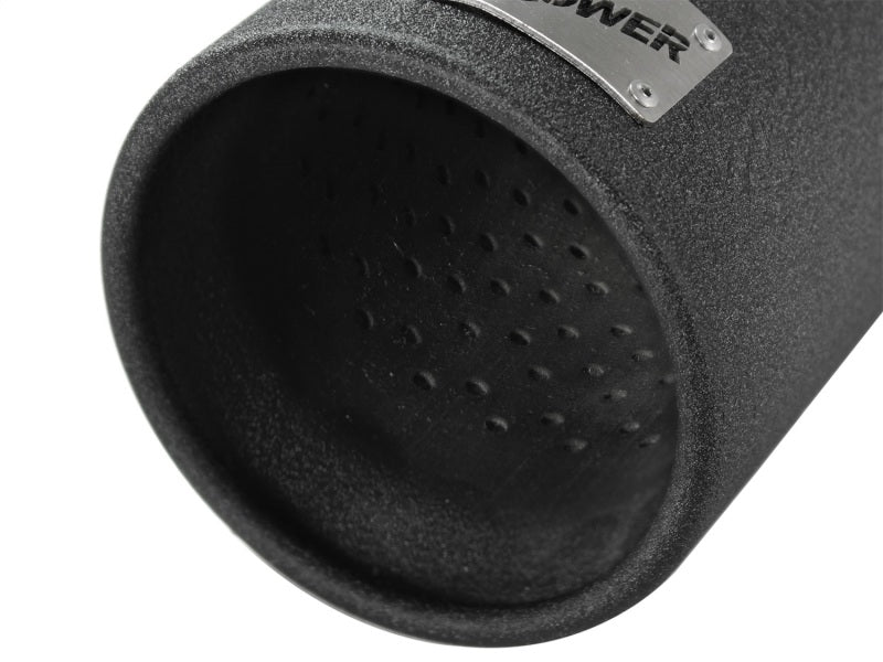 aFe MACHForce XP Exhausts Tips SS-304 EXH Tip 3in x 4Out x 12L Bolt-On (blk) - awdtuningtx