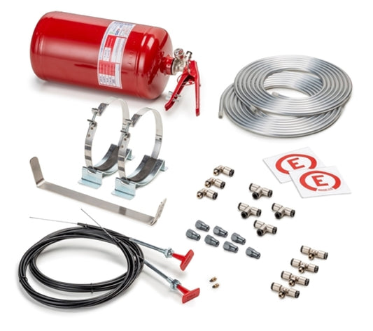 Sparco 4.25 Liter Mechanical Steel Extinguisher System - awdtuningtx