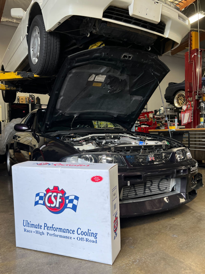 CSF Nissan R33 Skyline GT-R/GTS Full Billet Aluminum High-Performance Radiator - awdtuningtx