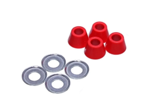 Energy Suspension 04-13 Kawasaki KX250/450 Handlebar Bushing Set - Red - awdtuningtx