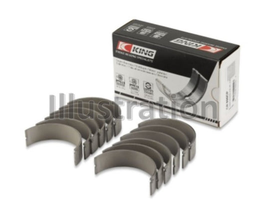 King Nissan VQ35HR / VQ37HR (Size 0.5) Connecting Rod Bearing Set - awdtuningtx