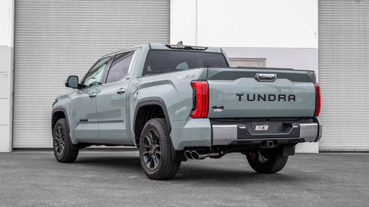 Borla 22-24 Toyota Tundra 3.4L V6 (Inc. Hybrid) Ext. Cab/STD Bed/145.7in WB S-Type Cat-Back - Chrome - awdtuningtx