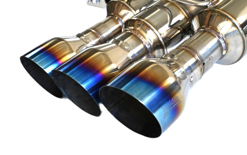 Invidia 22+ HONDA CIVIC TYPE-R FL5 R400 SINGLE LAYER TI TIP FULL CAT-BACK (NON POLISH PIPE) - awdtuningtx